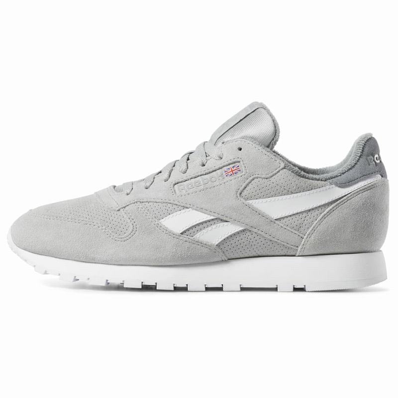 Tenisi Reebok Classic Leather Barbati Gri Romania JD4117NF